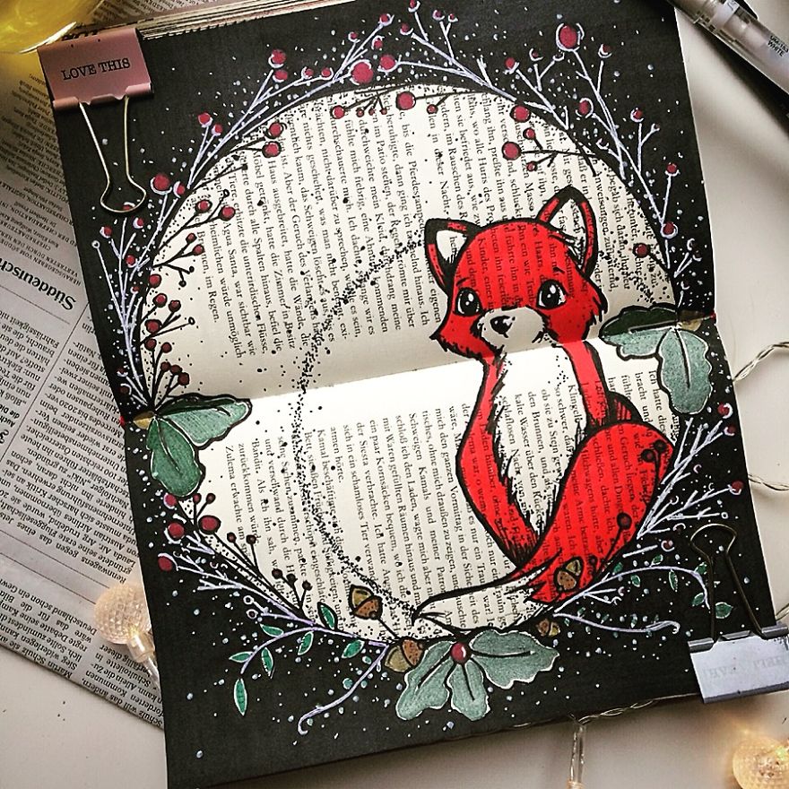 I Use Old Books To Create Art (Part 3)