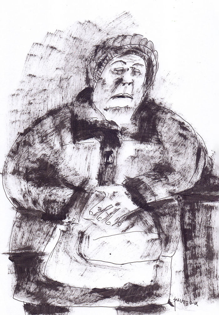 I Sketch Interesting People On The Metro Every Monday While Going To Classes With My Special Needs Child I Sketch Interesting People On The Metro Every Monday While Going To Classes With My Special Needs Child