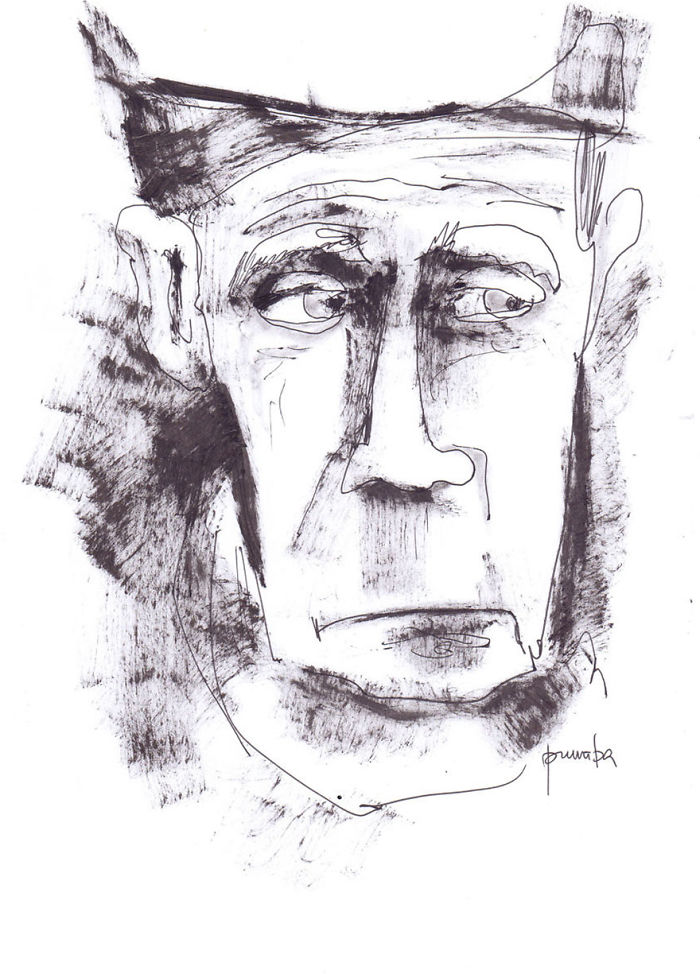 I Sketch Interesting People On The Metro Every Monday While Going To Classes With My Special Needs Child