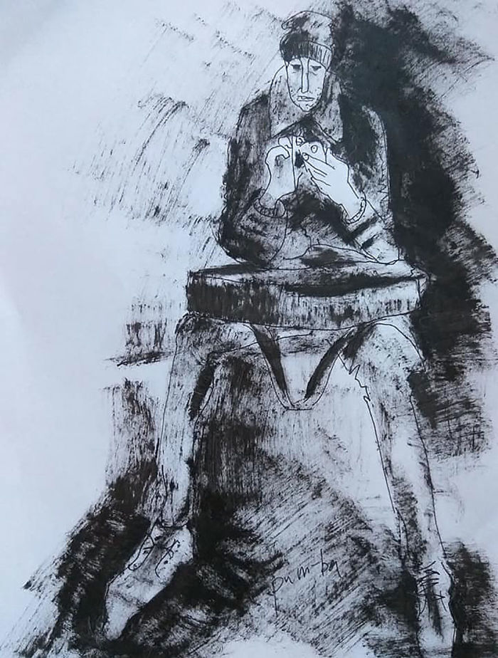 I Sketch Interesting People On The Metro Every Monday While Going To Classes With My Special Needs Child I Sketch Interesting People On The Metro Every Monday While Going To Classes With My Special Needs Child