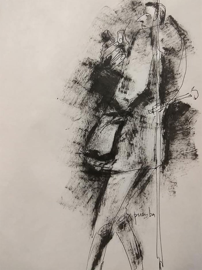 I Sketch Interesting People On The Metro Every Monday While Going To Classes With My Special Needs Child I Sketch Interesting People On The Metro Every Monday While Going To Classes With My Special Needs Child