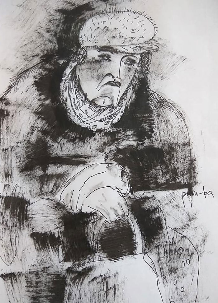 I Sketch Interesting People On The Metro Every Monday While Going To Classes With My Special Needs Child I Sketch Interesting People On The Metro Every Monday While Going To Classes With My Special Needs Child