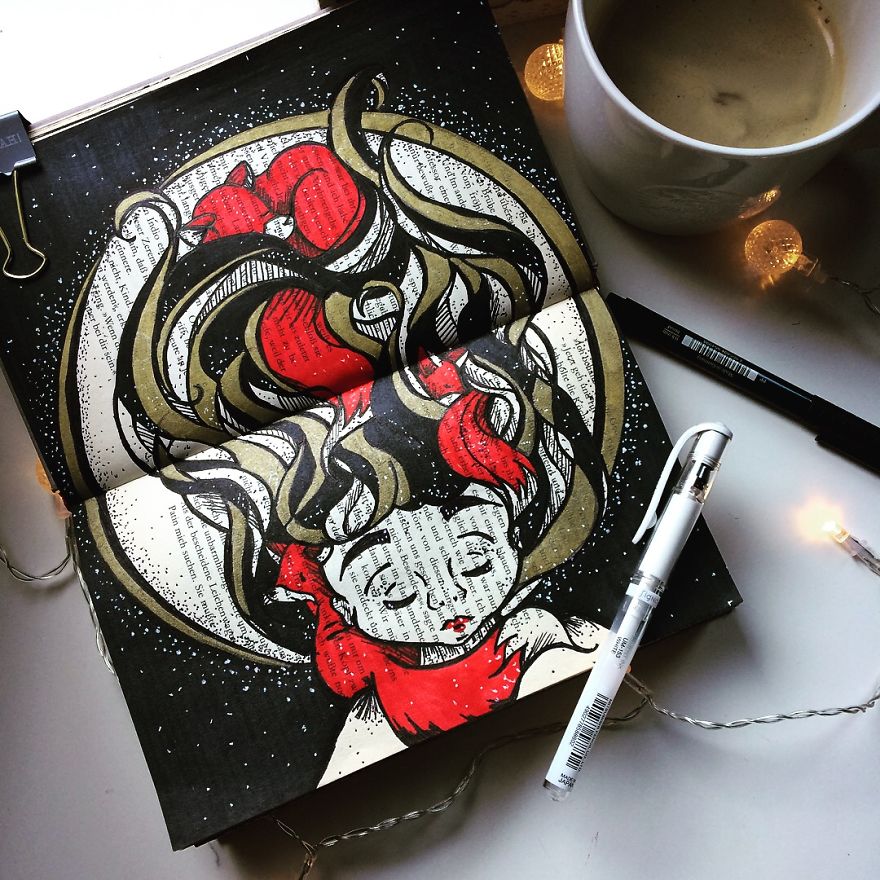 I Use Old Books To Create Art (Part 3)