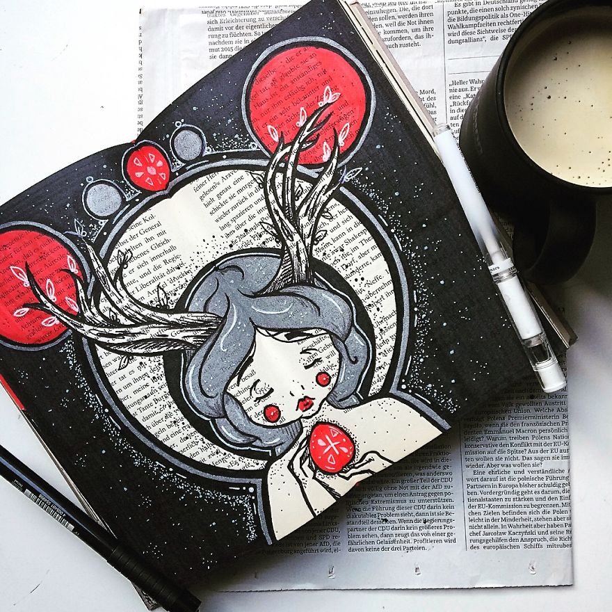 I Use Old Books To Create Art (Part 3)