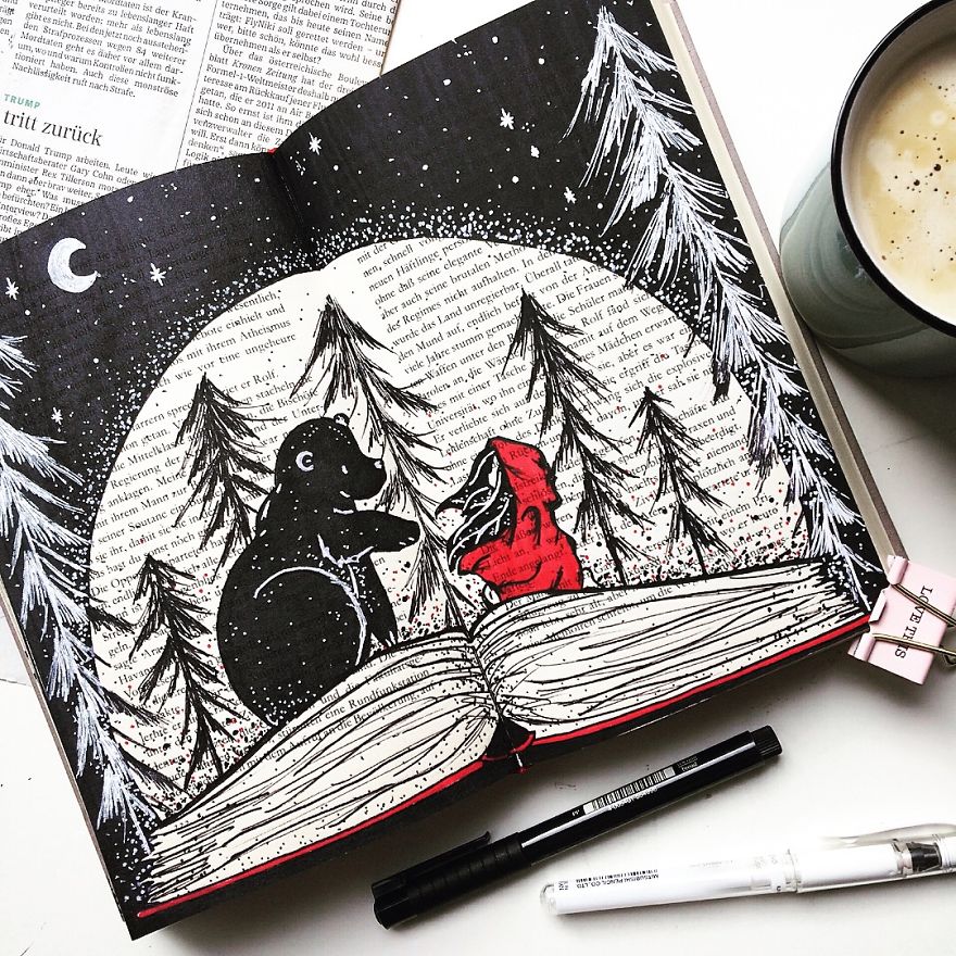 I Use Old Books To Create Art (Part 3)