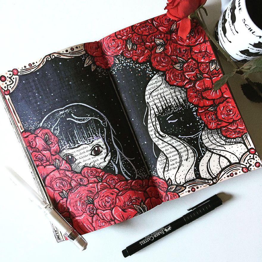 I Use Old Books To Create Art (Part 3)