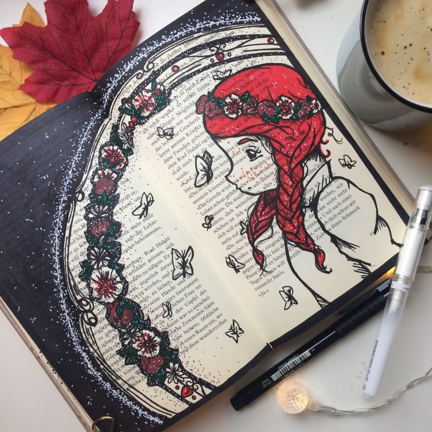 I Use Old Books To Create Art (Part 3)