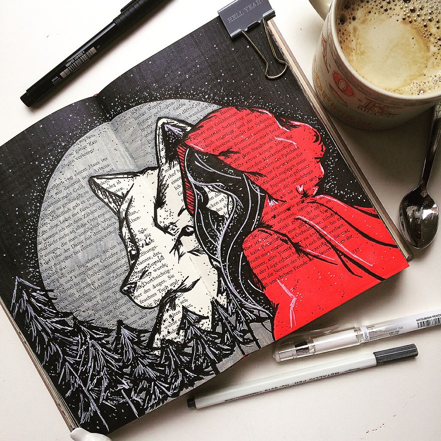 I Use Old Books To Create Art (Part 3)