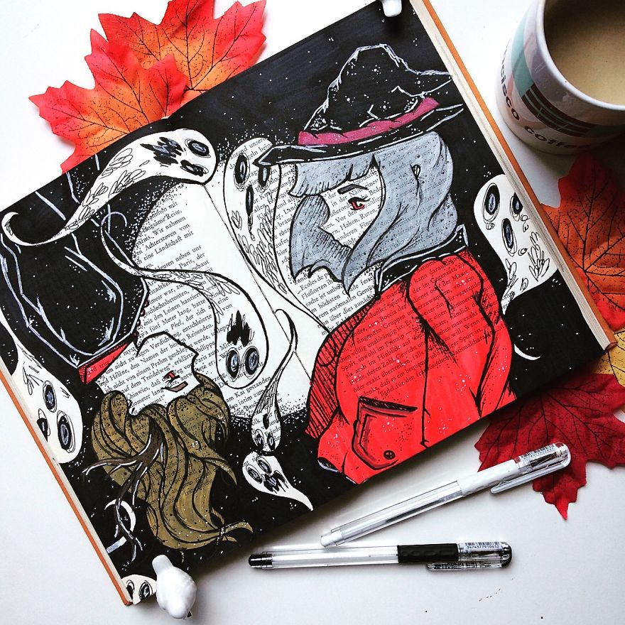 I Use Old Books To Create Art (Part 3)