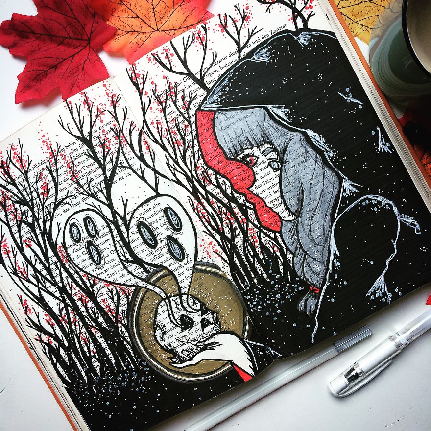 I Use Old Books To Create Art (Part 3)