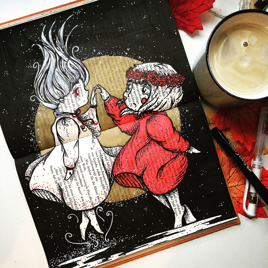 I Use Old Books To Create Art (Part 3)