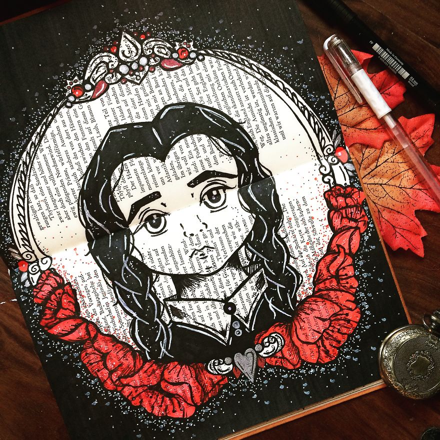 I Use Old Books To Create Art (Part 3)