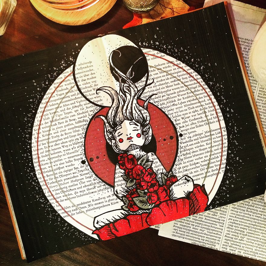 I Use Old Books To Create Art (Part 3)