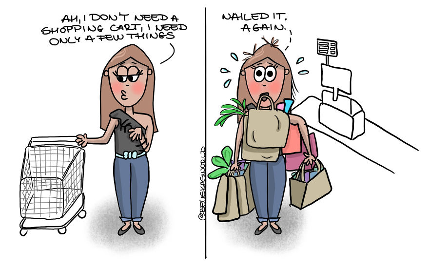 Illustations From A Hungarian
30+ Girl, About Life And Everyday Struggles. I'm Sure You Will Find Some Relatable Situations :)