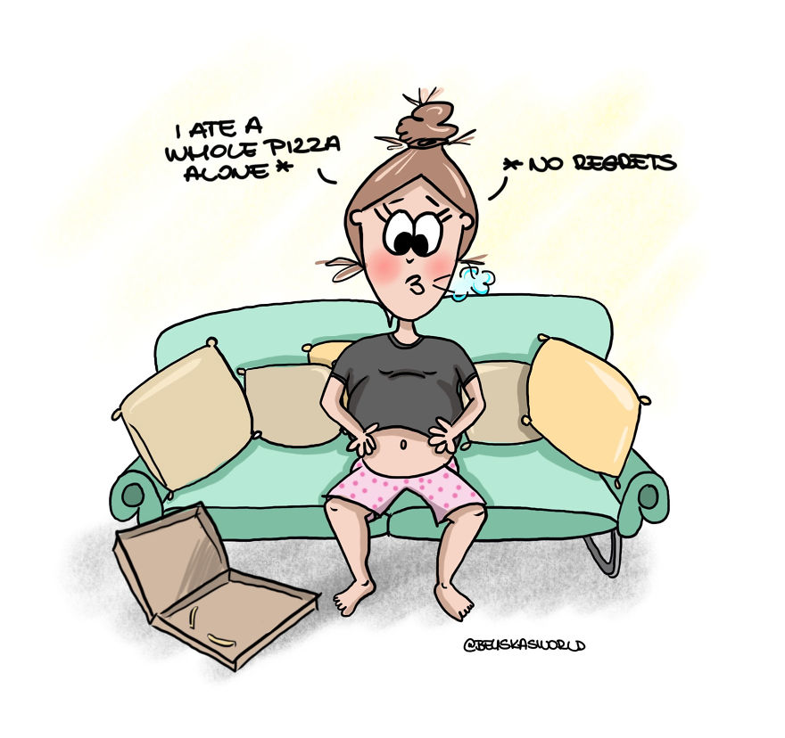 Illustations From A Hungarian
30+ Girl, About Life And Everyday Struggles. I'm Sure You Will Find Some Relatable Situations :)