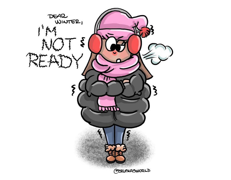 Illustations From A Hungarian
30+ Girl, About Life And Everyday Struggles. I'm Sure You Will Find Some Relatable Situations :)