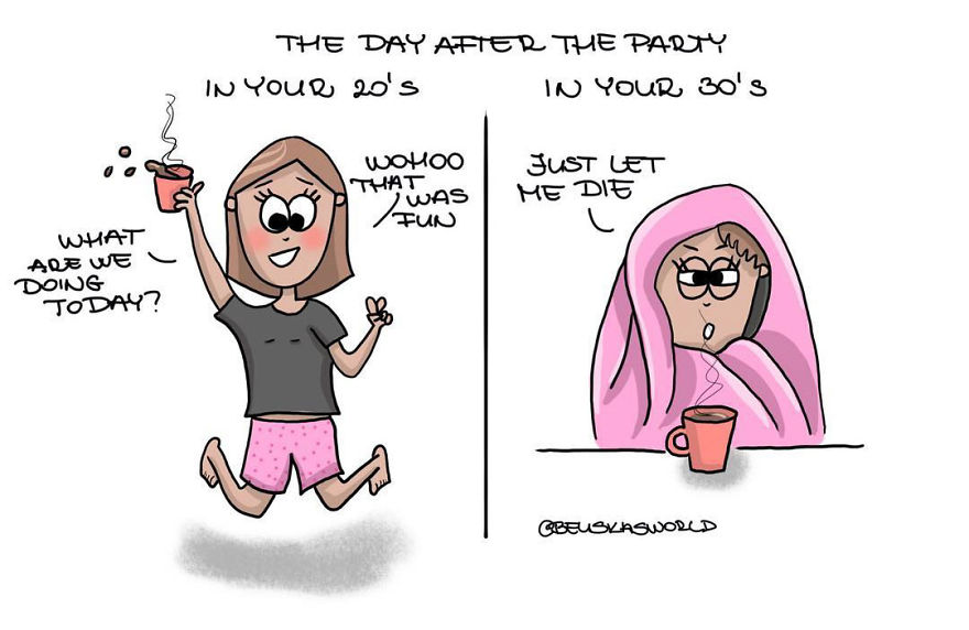 Illustations From A Hungarian
30+ Girl, About Life And Everyday Struggles. I'm Sure You Will Find Some Relatable Situations :)