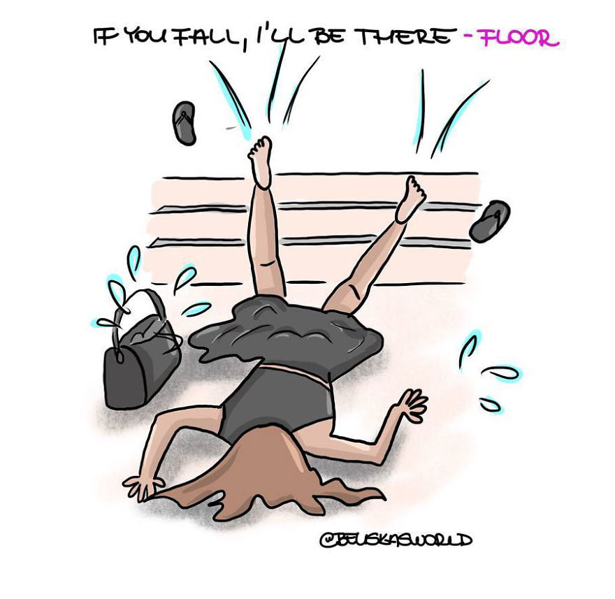 Illustations From A Hungarian
30+ Girl, About Life And Everyday Struggles. I'm Sure You Will Find Some Relatable Situations :)