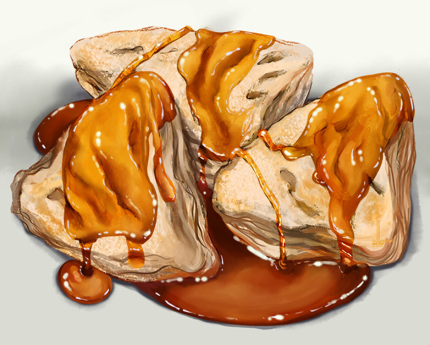 Honey Lavender Scones