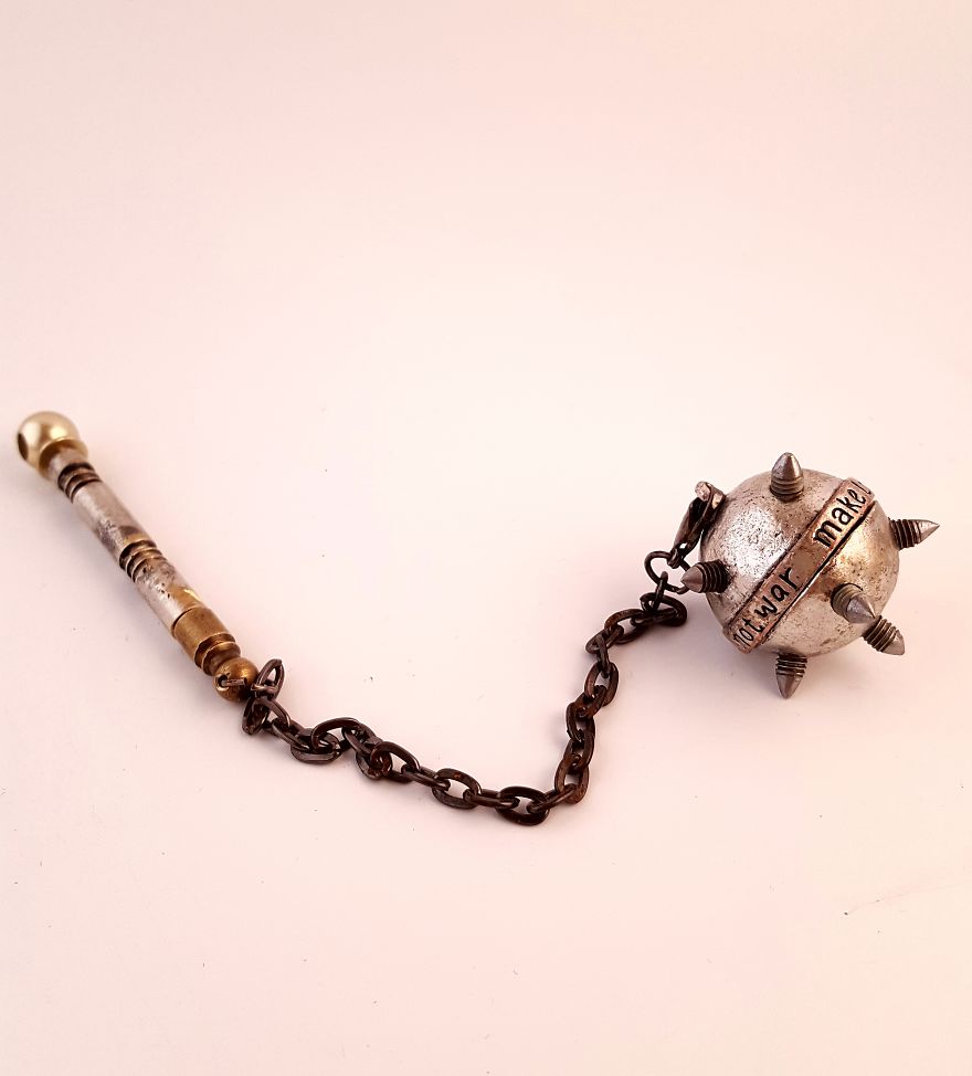 Steampunk Sculptures That I Create From Trash (New Pics) Steampunk Sculptures That I Create From Trash (New Pics)