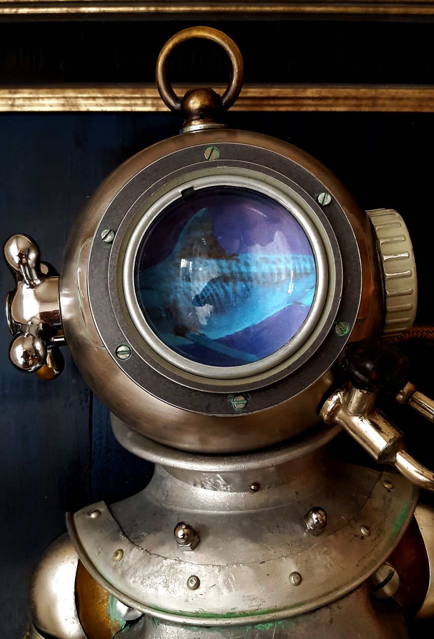 Steampunk Sculptures That I Create From Trash (New Pics) Steampunk Sculptures That I Create From Trash (New Pics)