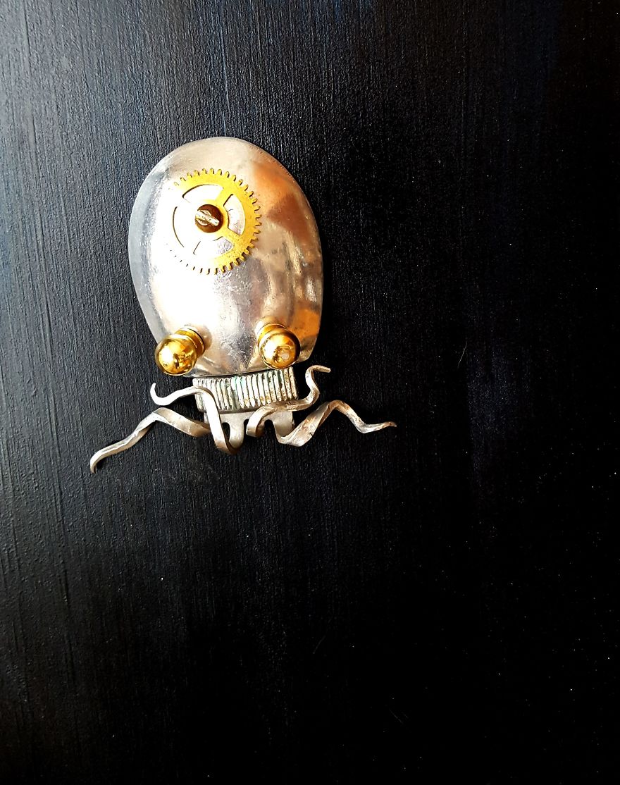 Steampunk Sculptures That I Create From Trash (New Pics) Steampunk Sculptures That I Create From Trash (New Pics)