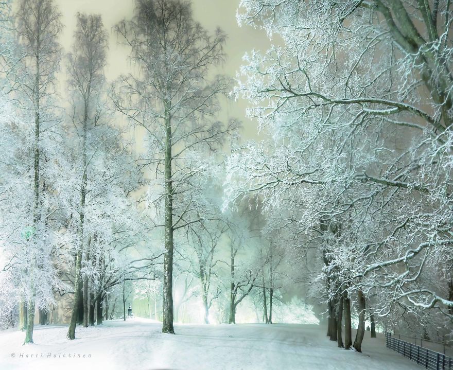 Winter Season In Finland