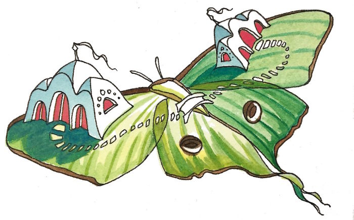 Luna Moth House