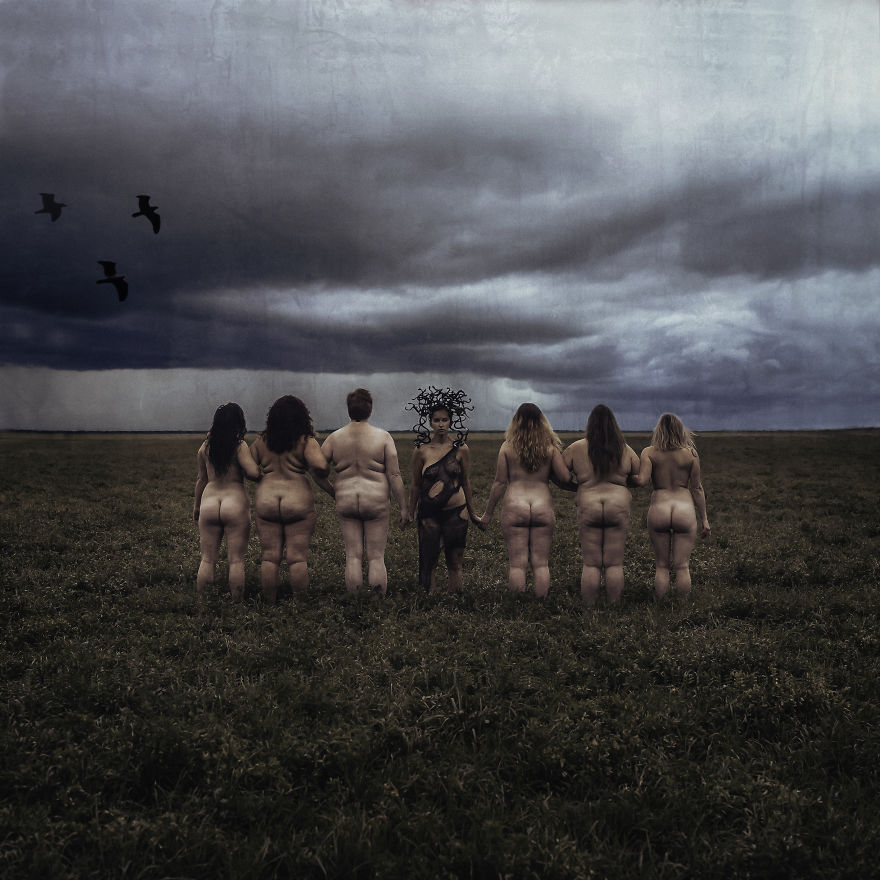 Medusa - A 3 Piece Conceptual Project Combining The Tale Of Medusa Along With The Brave Stories Of Women And Their Sexual Abuse Experiences.