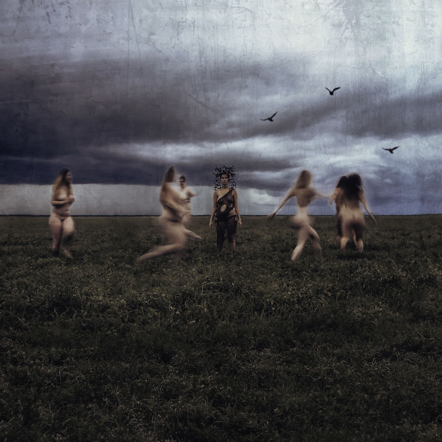 Medusa - A 3 Piece Conceptual Project Combining The Tale Of Medusa Along With The Brave Stories Of Women And Their Sexual Abuse Experiences.