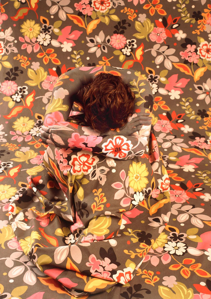 Meet Cecilia Paredes, The Artist Who As A Chameleon Mixes With Her Works