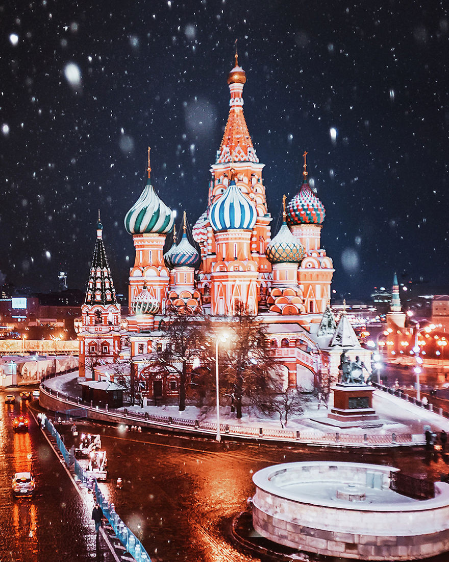 Moscow Looks Like A Fairytale During Winter