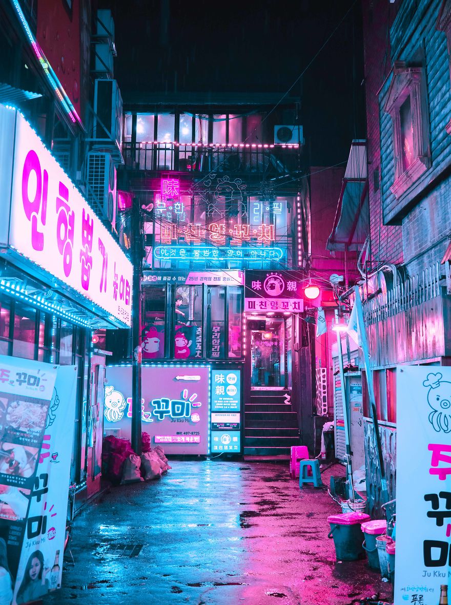 My Favorite Neon Photos Of Seoul