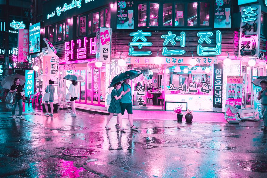 My Favorite Neon Photos Of Seoul