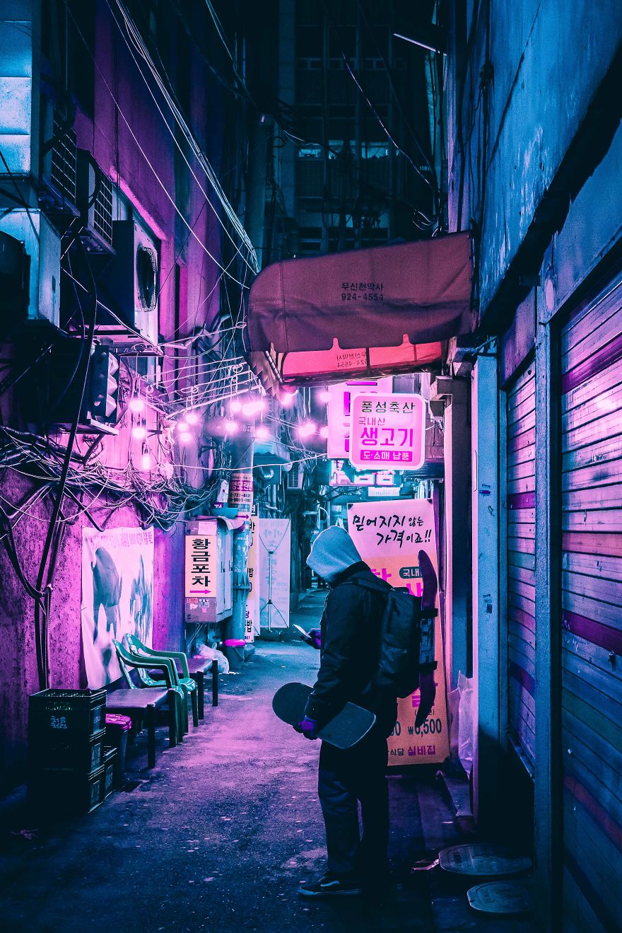 My Favorite Neon Photos Of Seoul