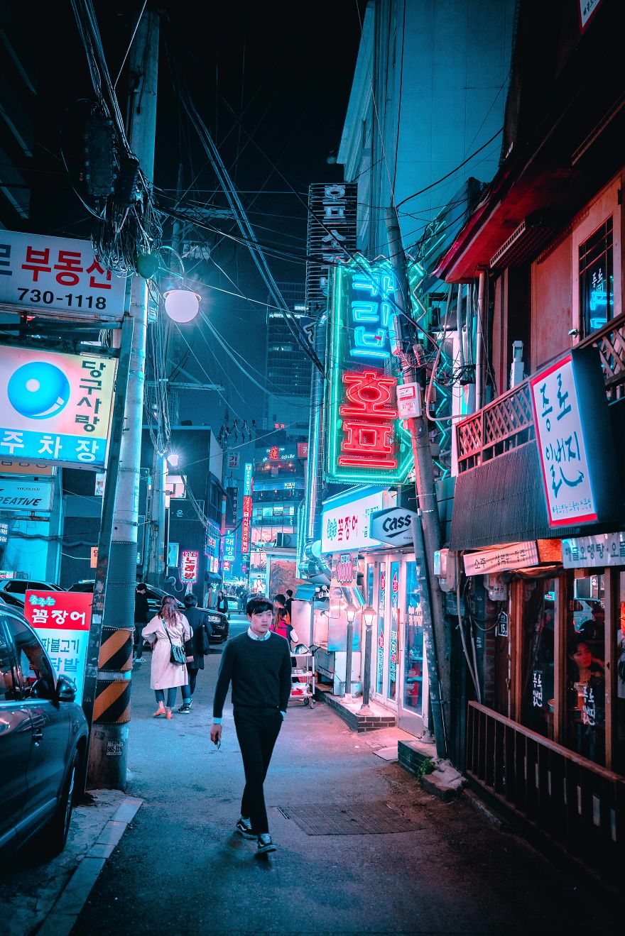 My Favorite Neon Photos Of Seoul