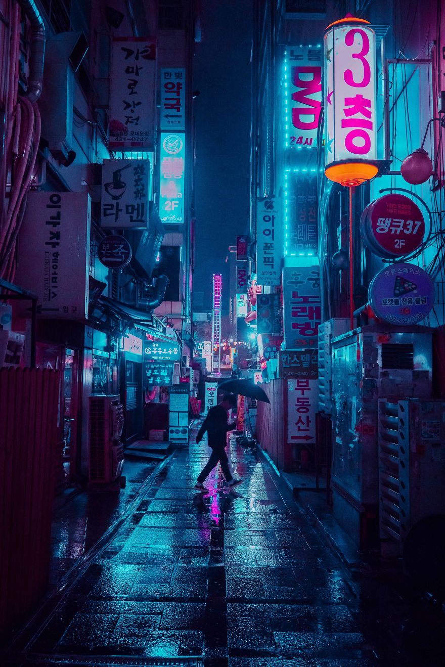 My Favorite Neon Photos Of Seoul