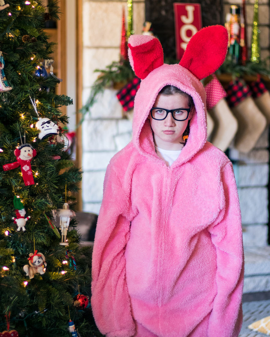 We Reimagined Famous Christmas Movie Scenes As If They Were Shot With Our Kids