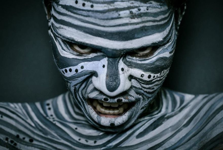 Other Species - Tribal Bodyart Series After Which Artist Dedicated Her Life To Bodypainting