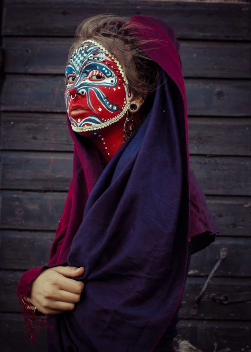 Other Species - Tribal Bodyart Series After Which Artist Dedicated Her Life To Bodypainting