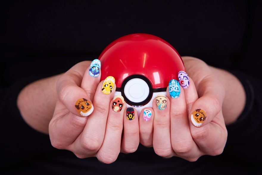 The Latest Trend From Pokémon: How To Create Your Own Eevee Nails The Latest Trend From Pokémon: How To Create Your Own Eevee Nails