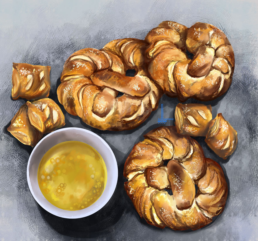 Pretzels With Butter