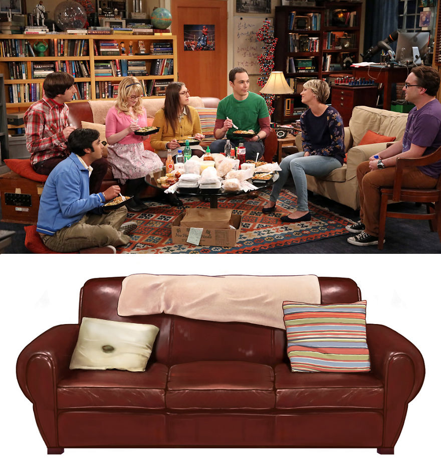 This Poster Compiles The Sofas From Your Favorite Tv Shows This Poster Compiles The Sofas From Your Favorite Tv Shows