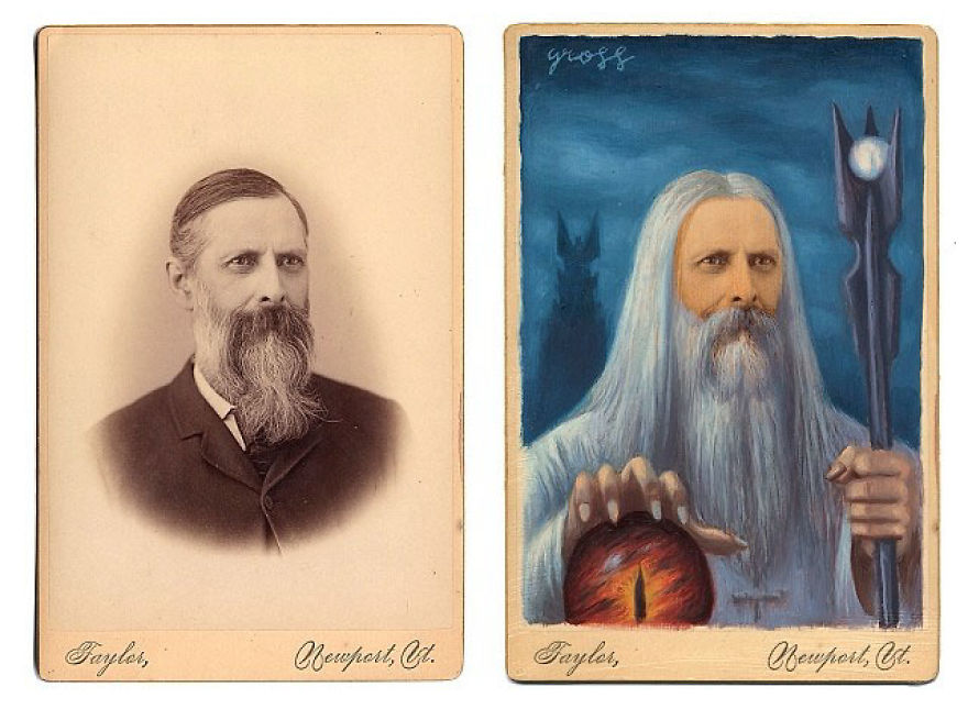 This Artist Turns Vintage Portraits Into Heroes Of Pop Culture