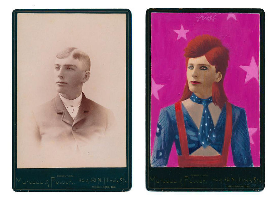 This Artist Turns Vintage Portraits Into Heroes Of Pop Culture