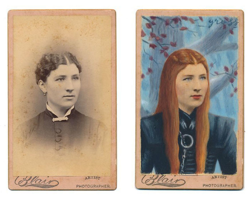 This Artist Turns Vintage Portraits Into Heroes Of Pop Culture