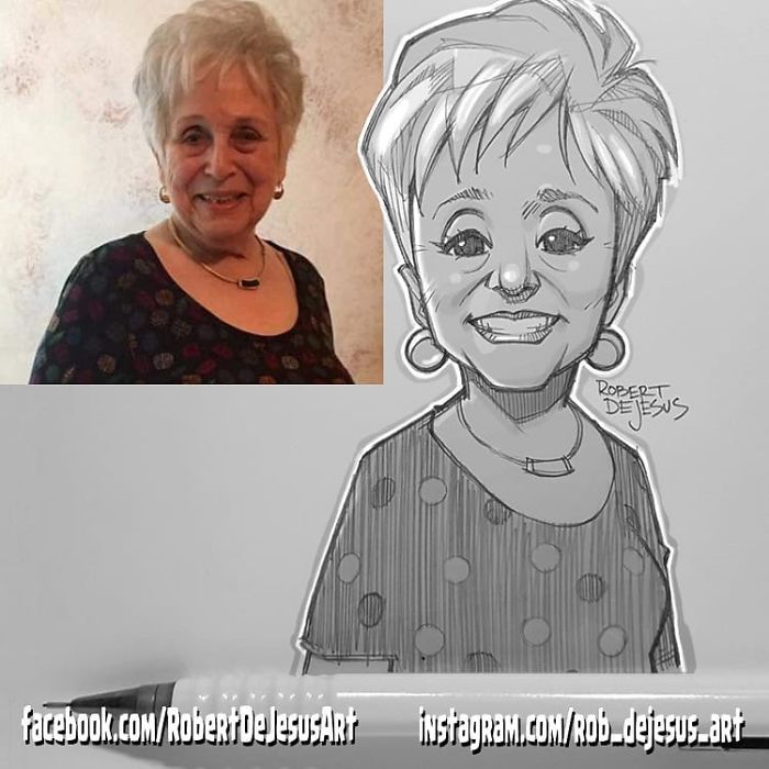 This Illustrator Turns Ordinary People Into Cartoons (New Pics)