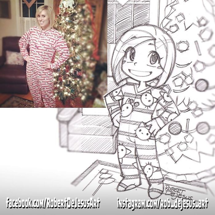 This Illustrator Turns Ordinary People Into Cartoons (New Pics)