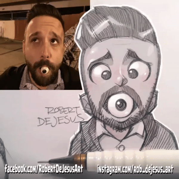 This Illustrator Turns Ordinary People Into Cartoons (New Pics)