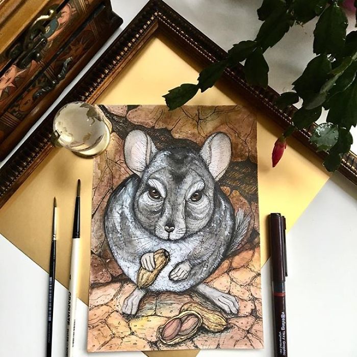 To Go Around The World To Love Beautiful Of Nature. I Made This Illustration For 3 Weeks.